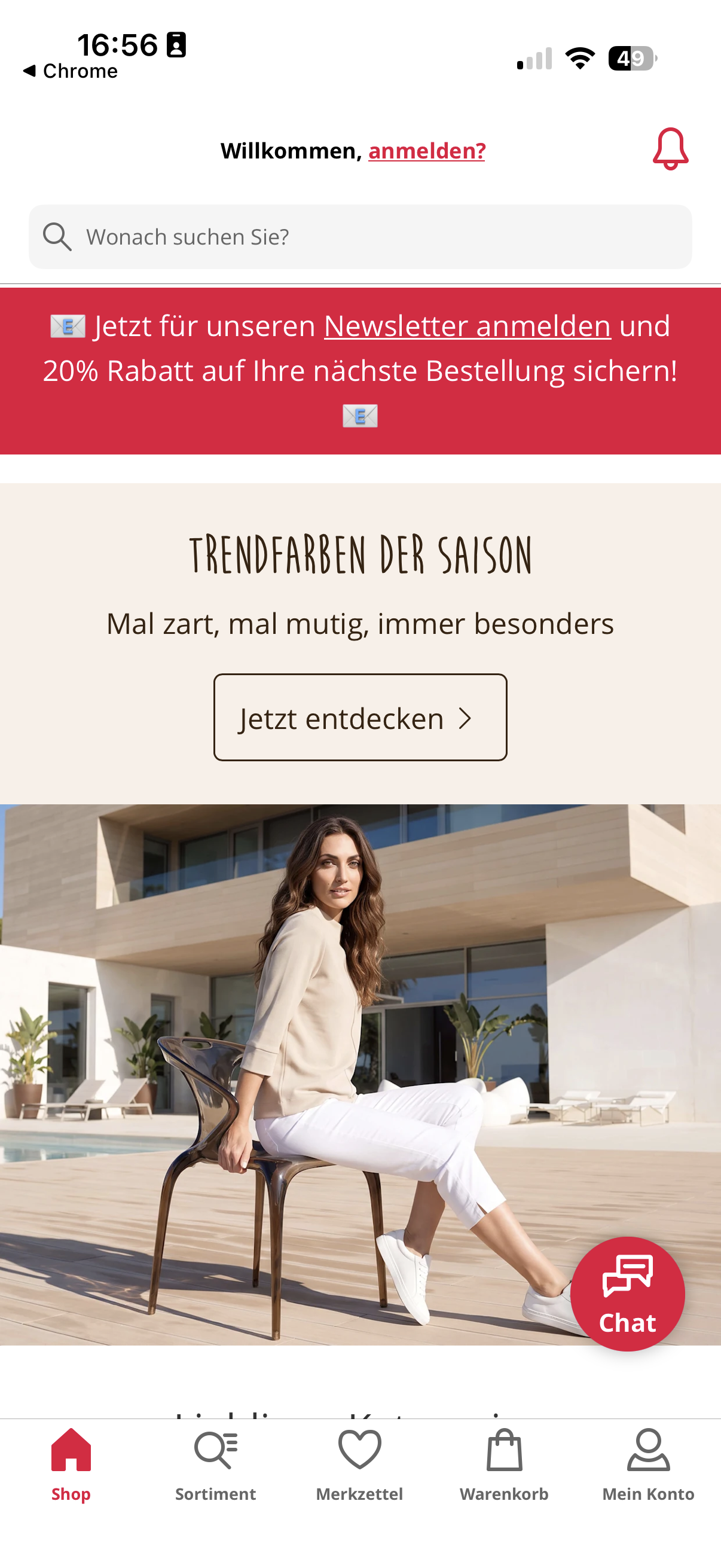 Vorschau der Witt Weiden App